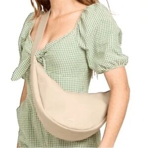 July Crossbody Everyday Crescent Boho Bag 13.78" W x 3.15" D x 7.48" H NWT